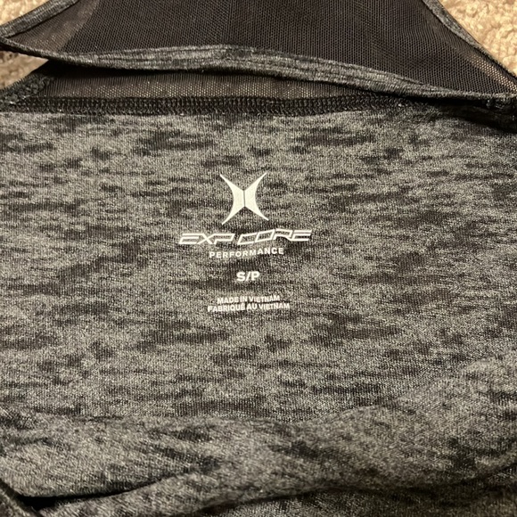 Express Core Performance Grey w/ Mesh Tank Top - Size Small - Picture 5 of 5